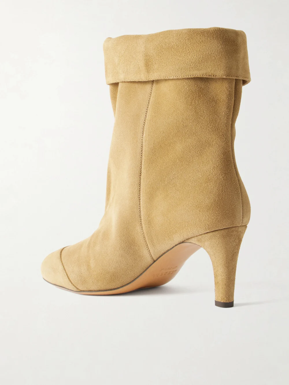 Back view of the Isabel Marant Eldra Suede Ankle Boots