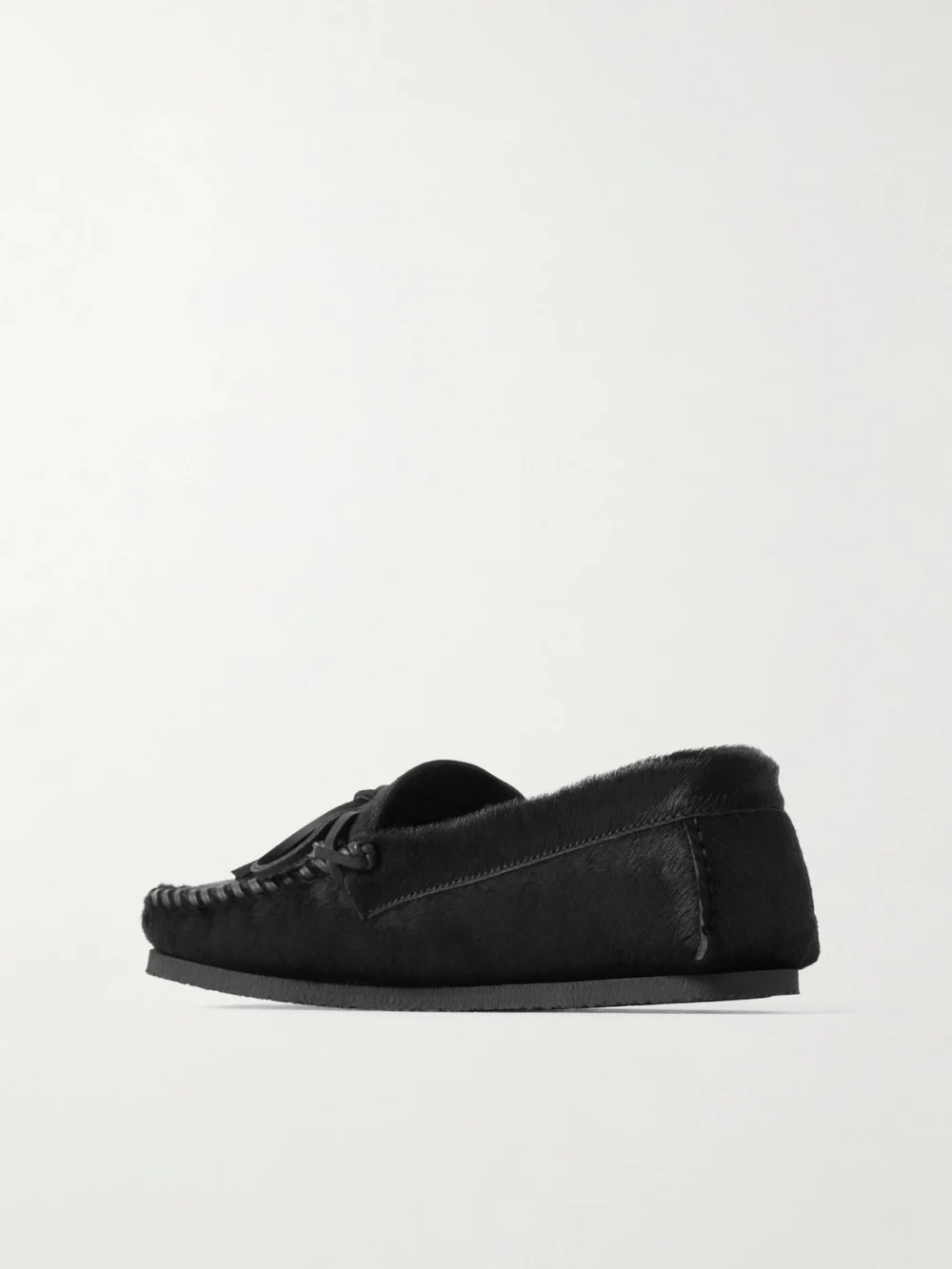 Back view of the Isabel Marant Fitza Calf Hair Loafers