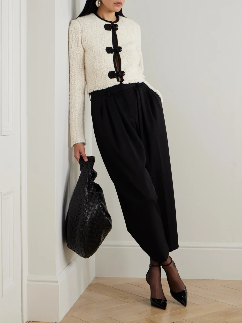 Isabel Marant Gradilia Fleece Jacket, worn by a model