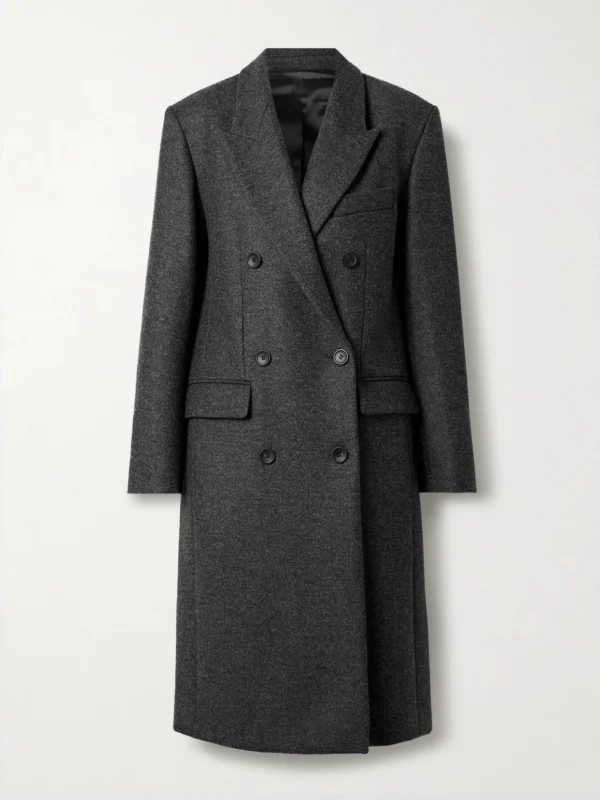 Isabel Marant Irene Double-breasted Wool-felt Coat