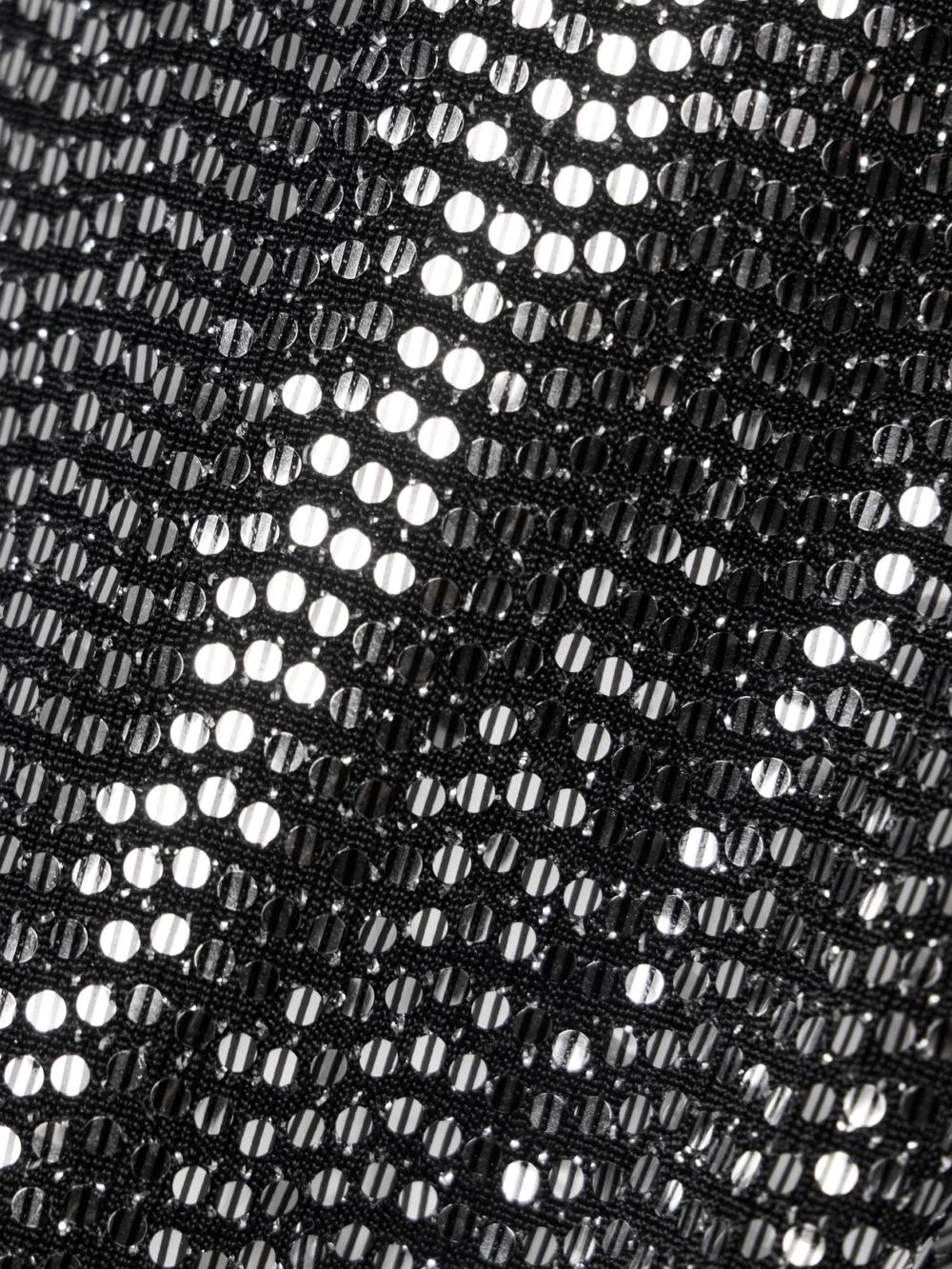 Close-up detail of the Isabel Marant Joshua Sequined Tulle Leggings