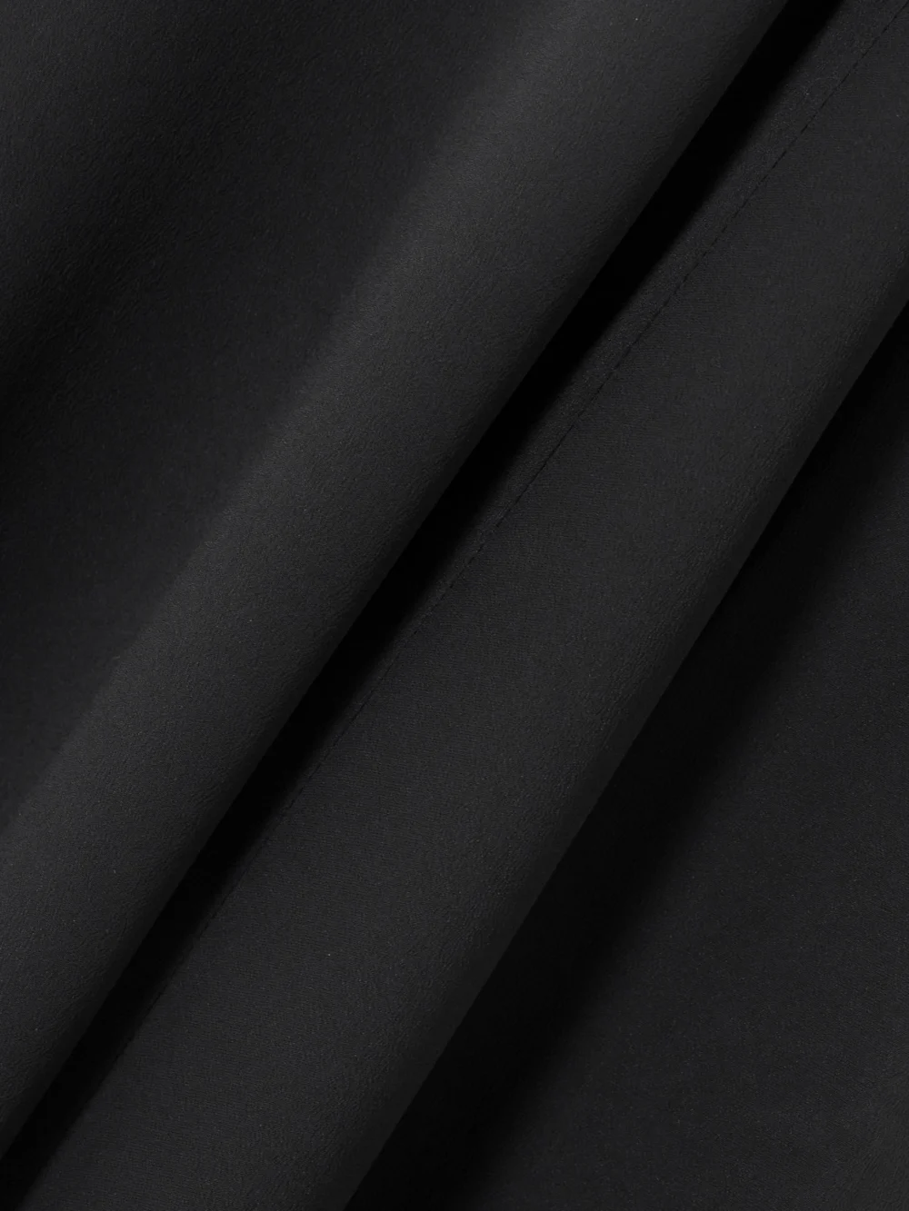 Close-up detail of the Isabel Marant Kapri Draped Open-back Crepe Maxi Dress