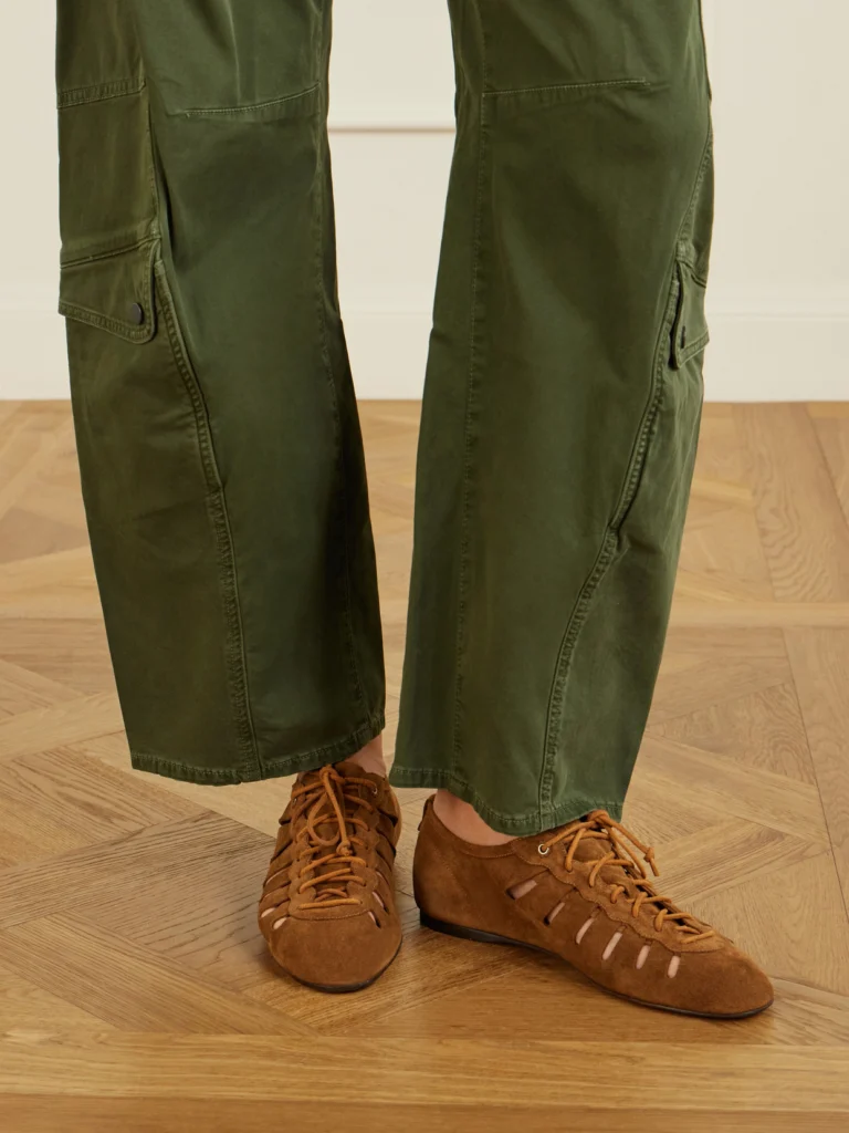 Isabel Marant Leyza Cutout Suede Sneakers