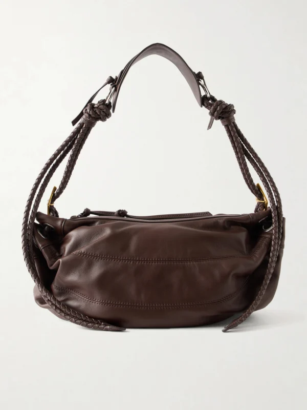 Isabel Marant Maia Medium Braided Leather Shoulder Bag