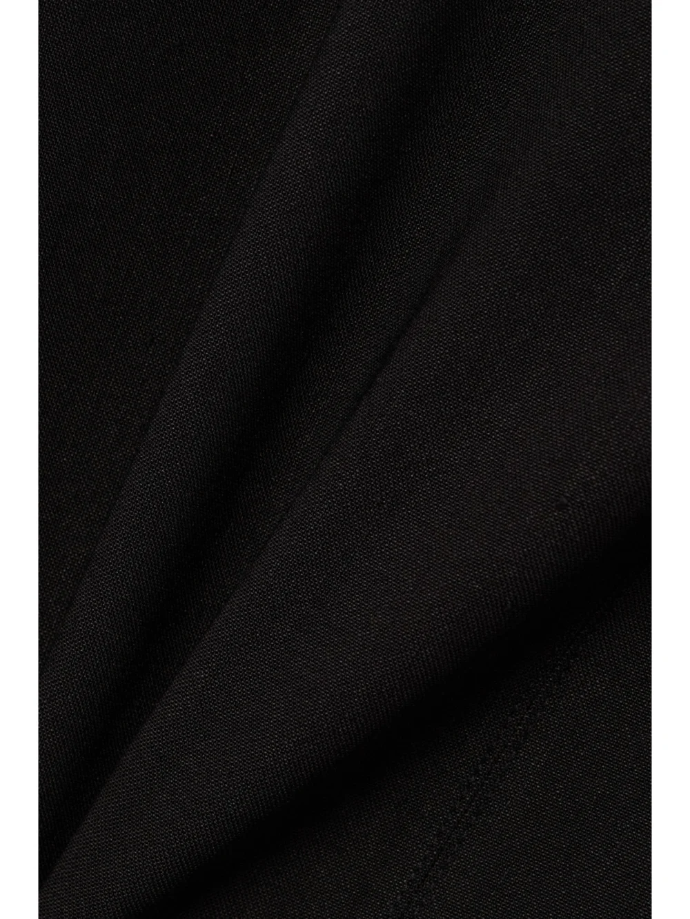 Close-up detail of the Isabel Marant Mirna Hemp-blend Midi Dress