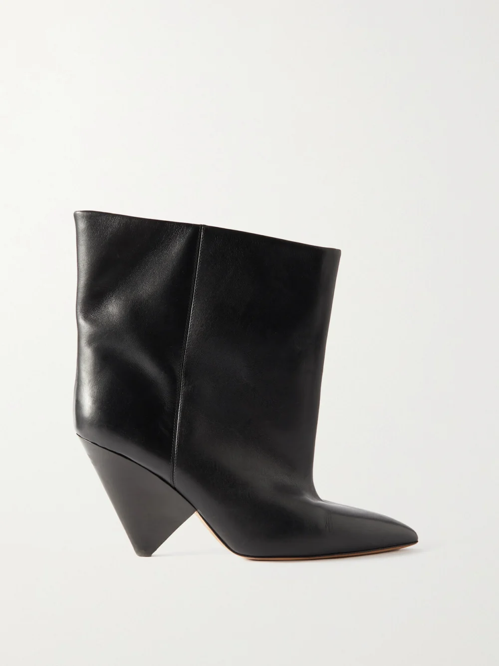 Isabel Marant Miyako Leather Ankle Boots in black