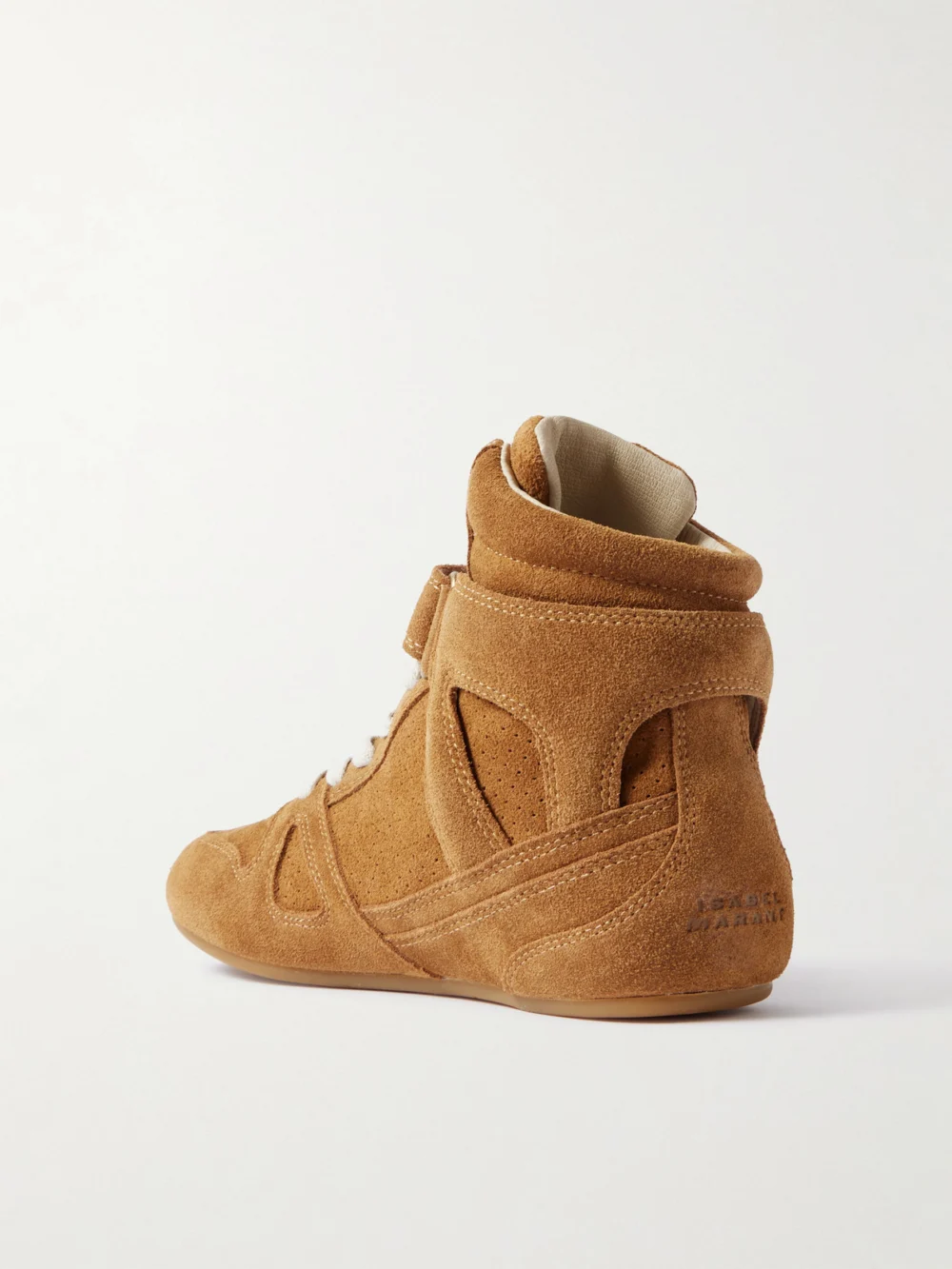 Back view of the Isabel Marant Senny Suede High-top Sneakers