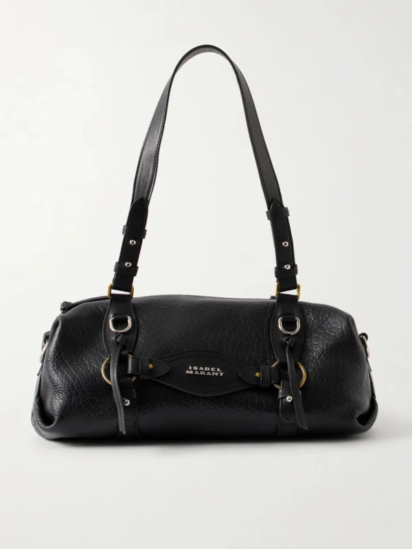 Isabel Marant Tilpa Bubble Mini Embellished Textured-leather Shoulder Bag