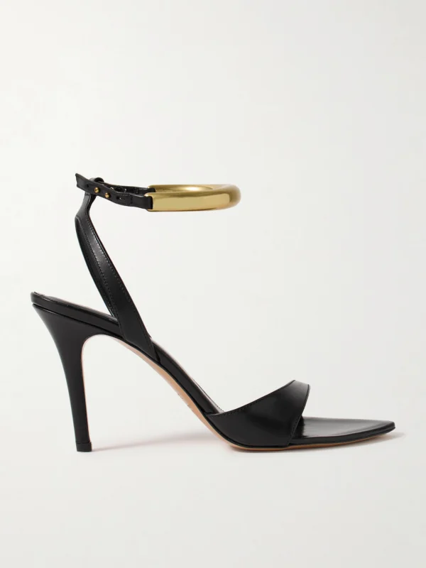 Isabel Marant Yluan Embellished Leather Sandals
