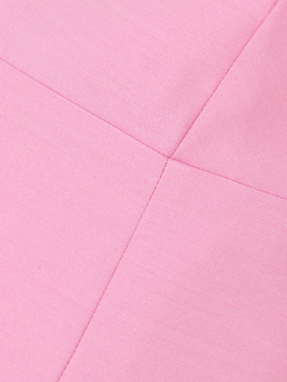 Close-up detail of the Jacquemus Camison Wool and Silk-blend Midi Dress