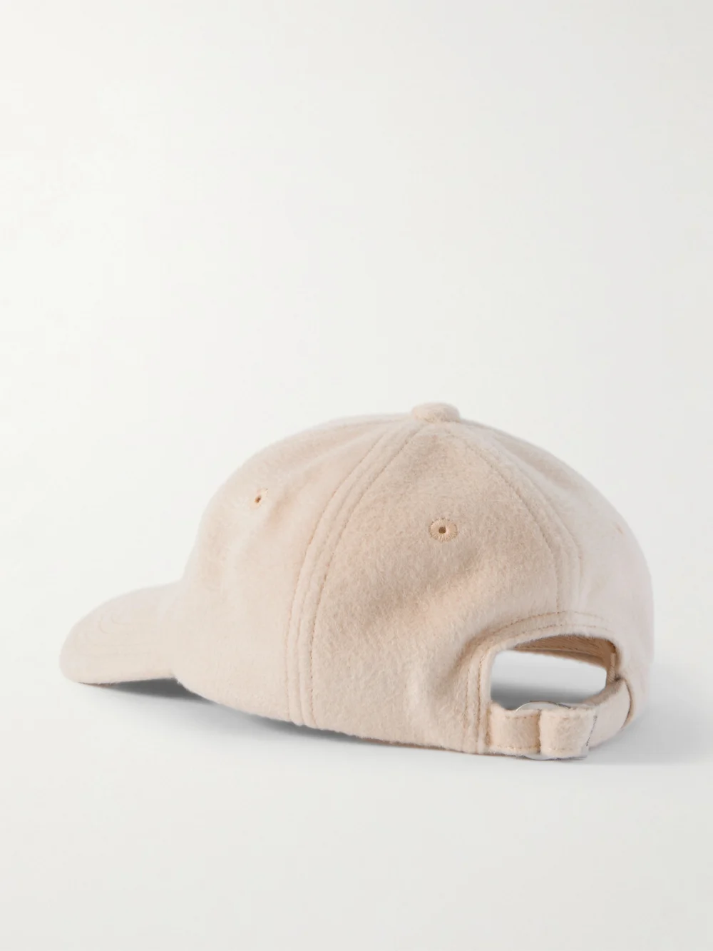 Back view of the Jacquemus Embroidered Wool Baseball Cap