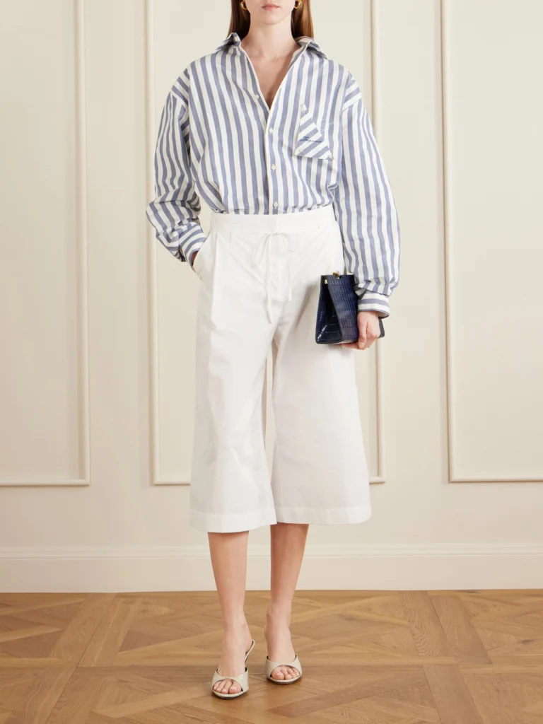 Jacquemus La Chemise Voilier Striped Cotton-poplin Shirt