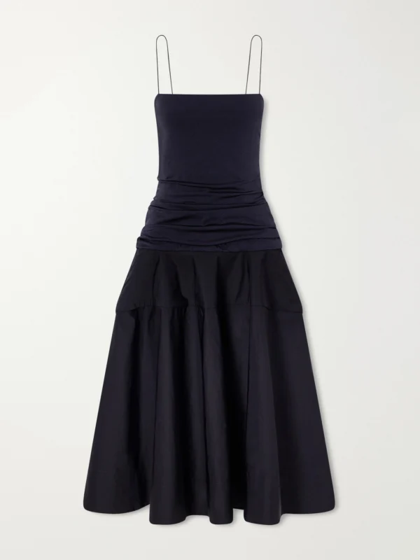Jacquemus La Robe Paradiso Satin Midi Dress