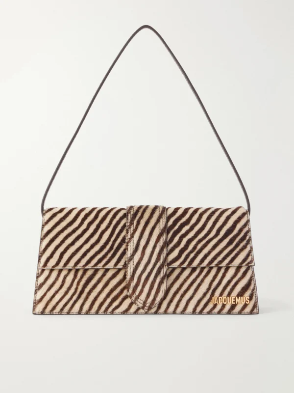 Jacquemus Le Bambino Animal-print Calf Hair Shoulder Bag