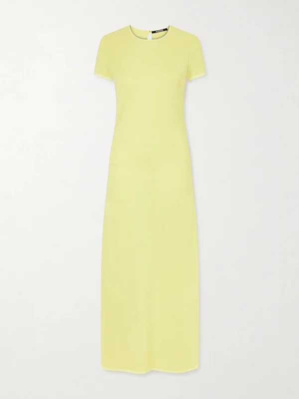 Jacquemus The Maille Knitted Maxi Dress