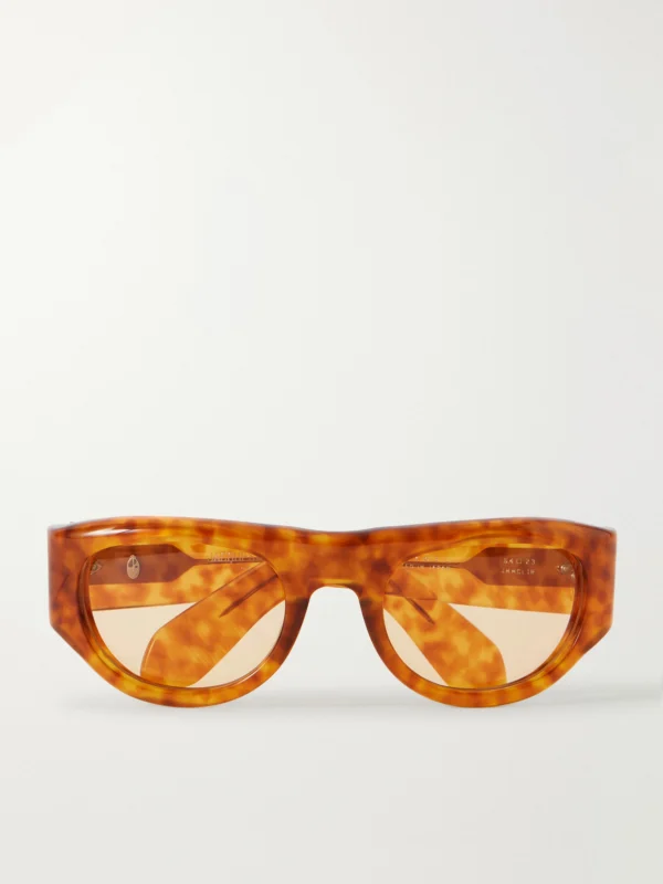 Jacques Marie Mage D-frame Tortoiseshell Acetate Sunglasses