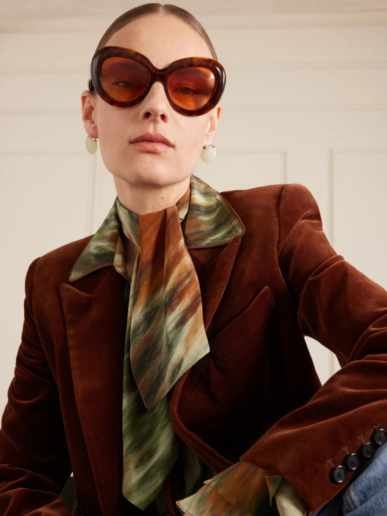 Jacques Marie Mage Monarch Round-frame Tortoiseshell Acetate Sunglasses