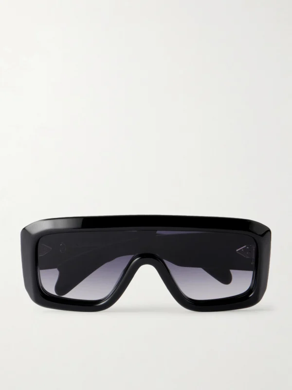 Jacques Marie Mage Pausa Oversized Aviator-style Acetate Sunglasses