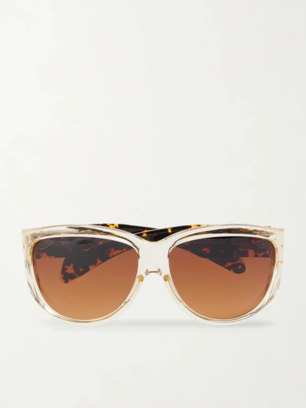 Jacques Marie Mage Ravello D-frame Tortoiseshell Acetate Sunglasses
