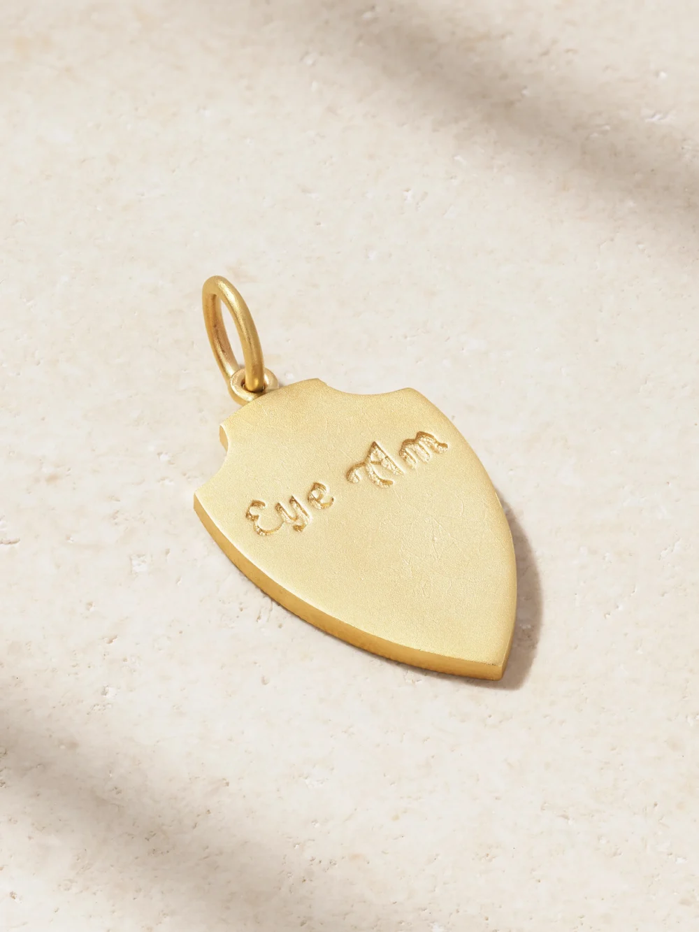 Back view of the Jacquie Aiche 14-karat Gold Diamond Pendant