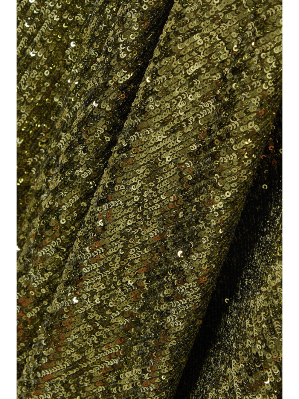 Close-up detail of the Jason Wu Collection Asymmetric Sequined Chiffon Maxi Dress