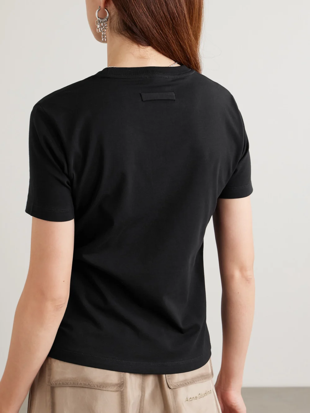Back view of the Jean Paul Gaultier Baby Printed Cotton-blend Jersey T-shirt