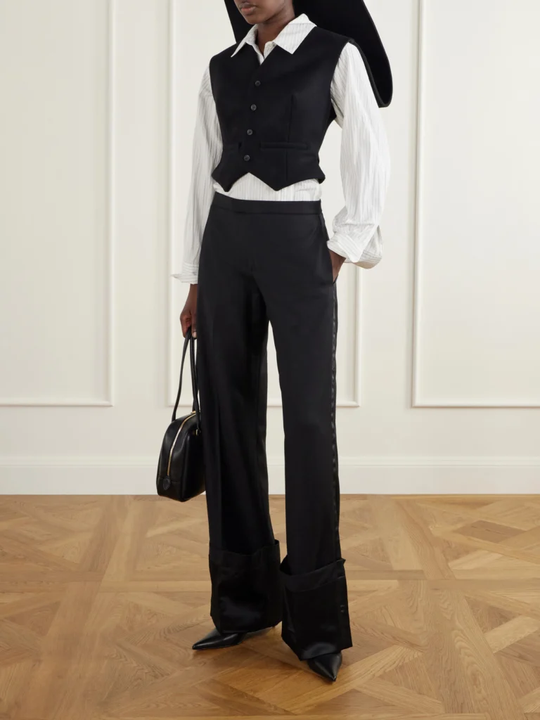 Jean Paul Gaultier Cowboy Hat-detailed Wool-felt Vest
