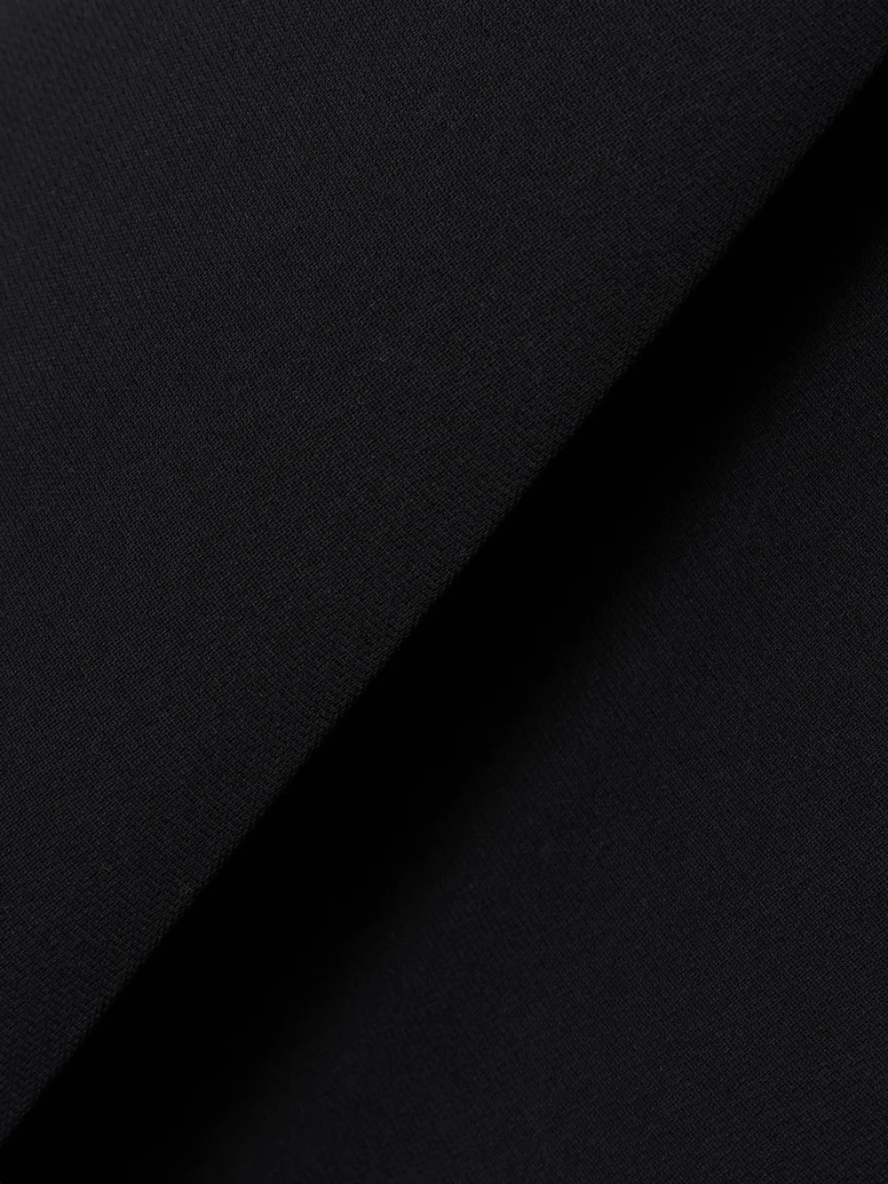 Close-up detail of the Jean Paul Gaultier Grosgrain-trimmed Pleated Crepe Pants