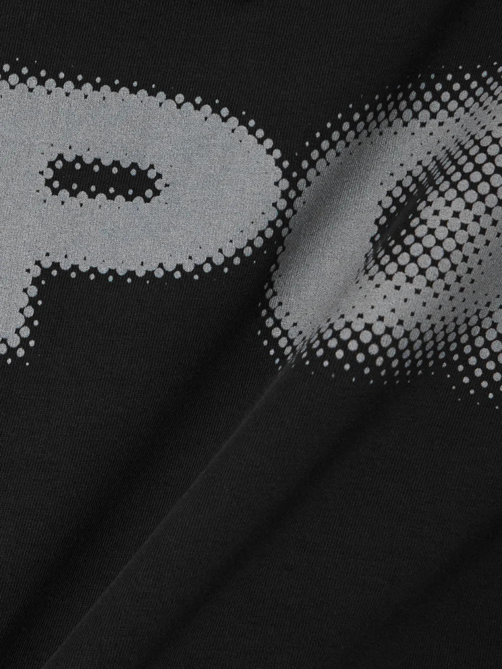 Close-up detail of the Jean Paul Gaultier Printed Cotton-blend Jersey Maxi Dress