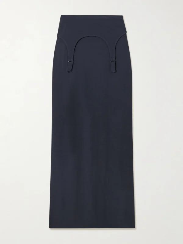 Jean Paul Gaultier Stretch-jersey Maxi Skirt