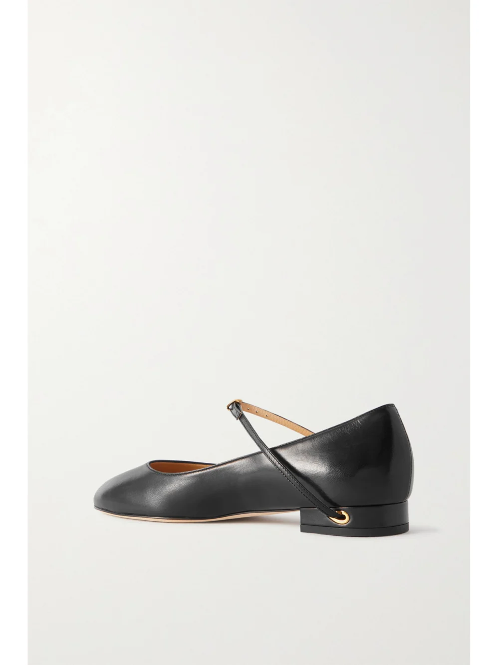 Back view of the Jennifer Chamandi Paolo 20 Leather Ballet Flats
