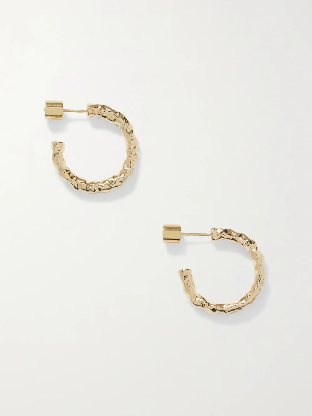 Jennifer Fisher Hailey Gold-plated Hoop Earrings