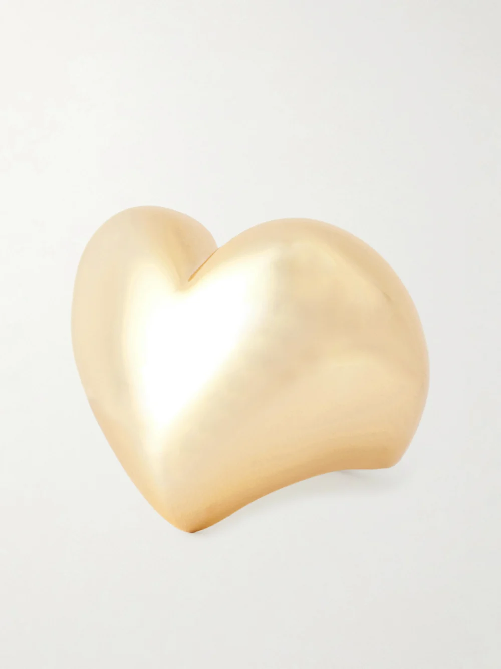 Jennifer Fisher Puffy Heart Gold-plated Ring in 5