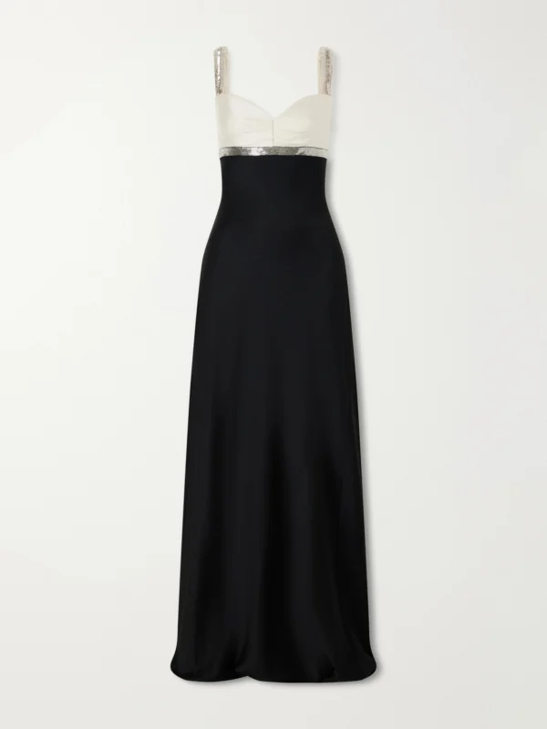 Jenny Packham Shania Sequin-embellished Satin Gown