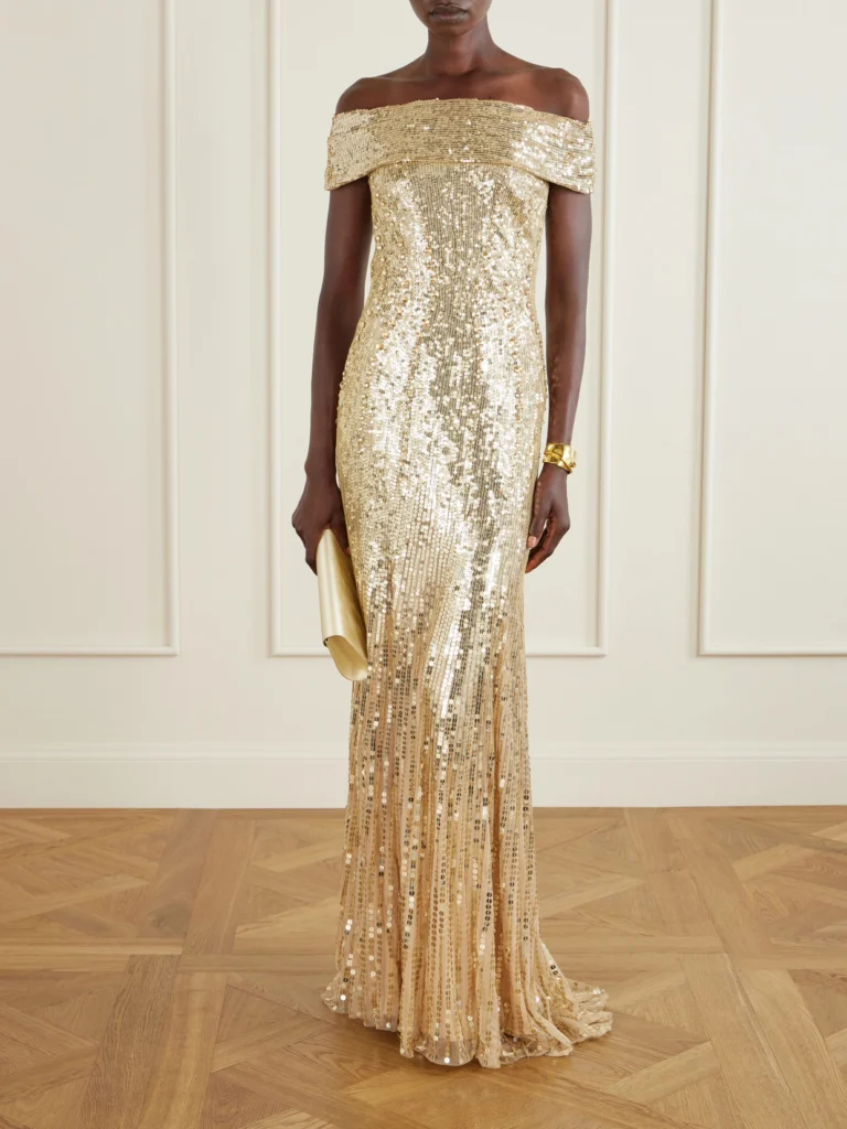 Jenny Packham Trixie Embellished Gown