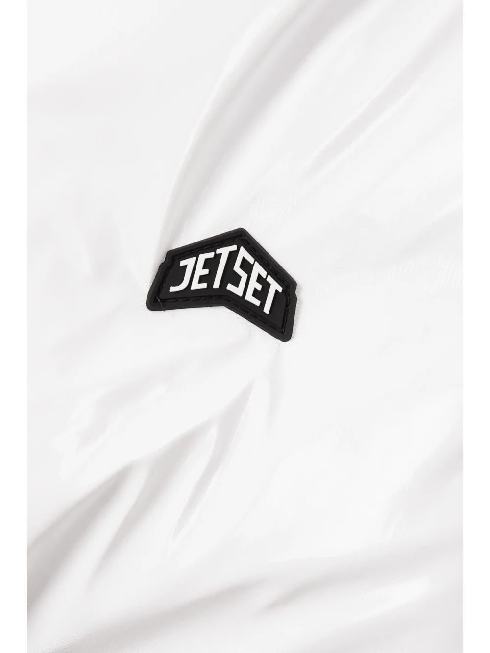 Close-up detail of the Jetset Joanna Hooded Quilted Padded Ski Jacket