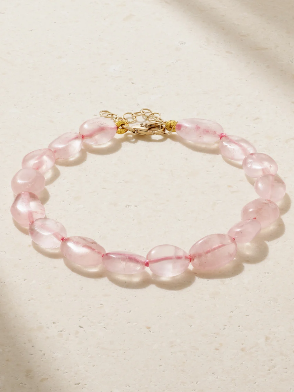 Jia Jia Arizona Candy Gold Morganite Bracelet in pink
