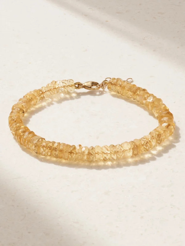 Jia Jia Atlas Gold Citrine Bracelet