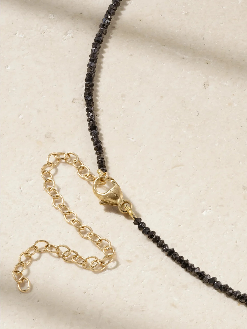 Back view of the Jia Jia Gold Diamond Necklace