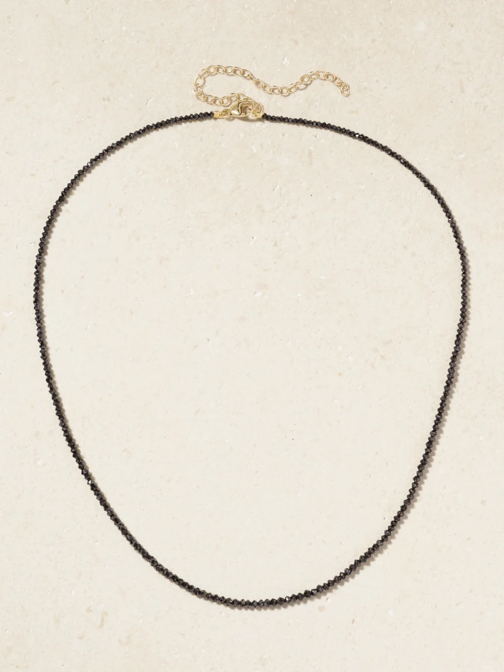 Jia Jia Gold Diamond Necklace in black