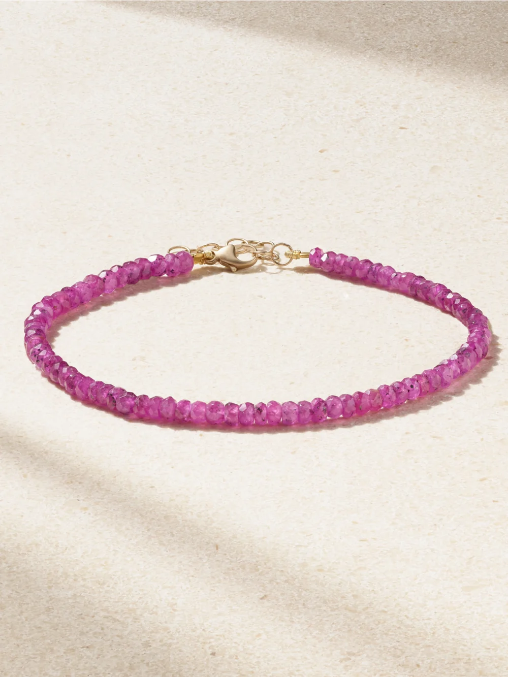 Jia Jia Star Gold Sapphire Bracelet in purple