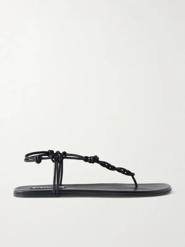 Jil Sander Braided Leather Sandals