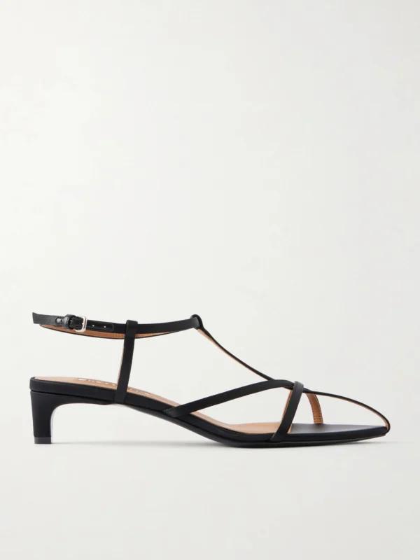Jil Sander Cage Satin Sandals