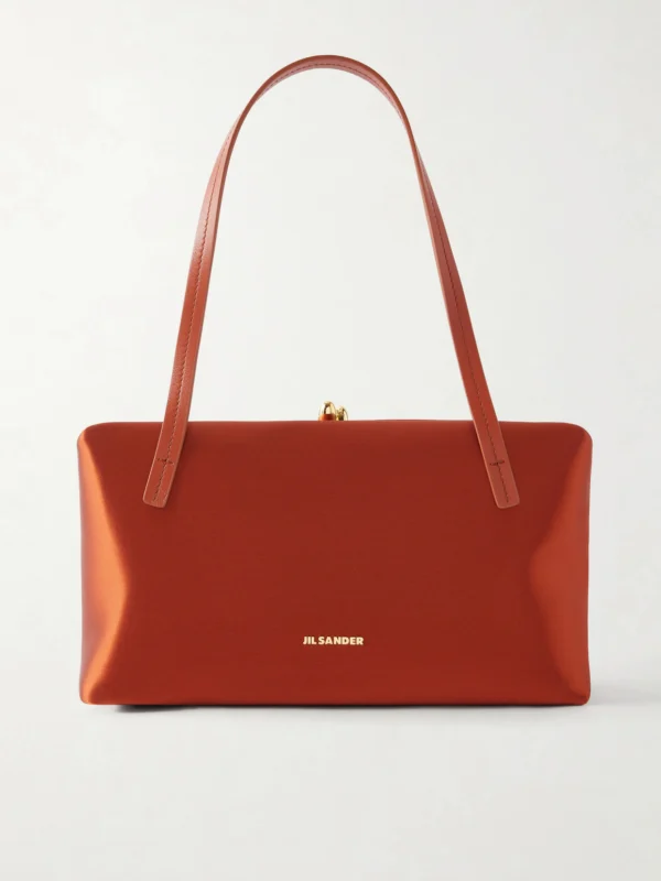 Jil Sander Goji Pillow Satin Shoulder Bag