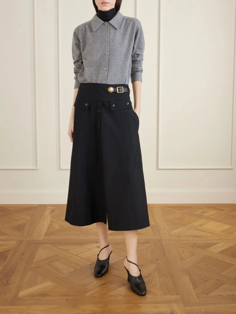 Jil Sander Grained-leather Mules