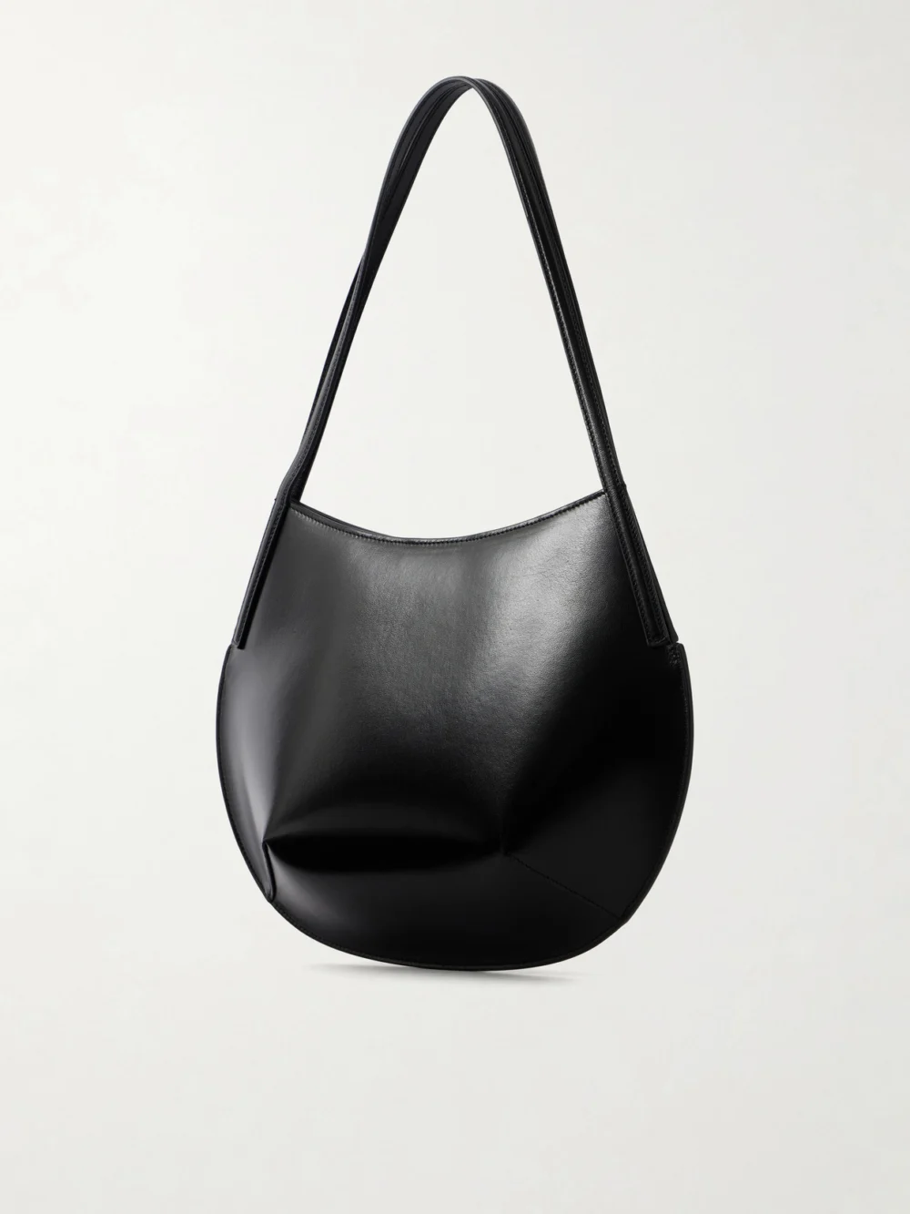 Back view of the Jil Sander Kante Leather Shoulder Bag