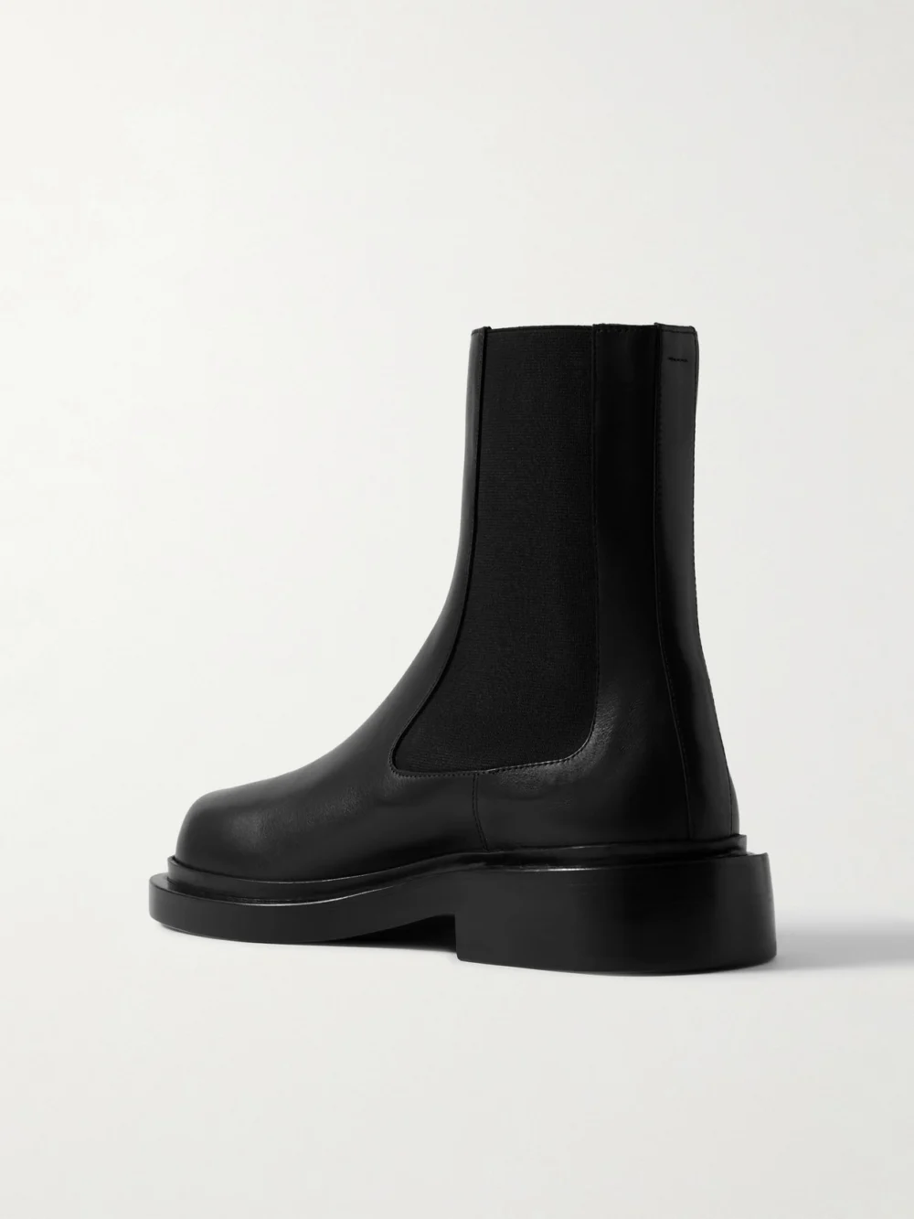 Back view of the Jil Sander Leather Chelsea Boots