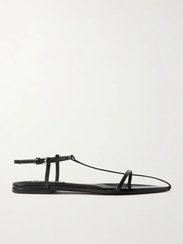 Jil Sander Leather Point-toe Sandals