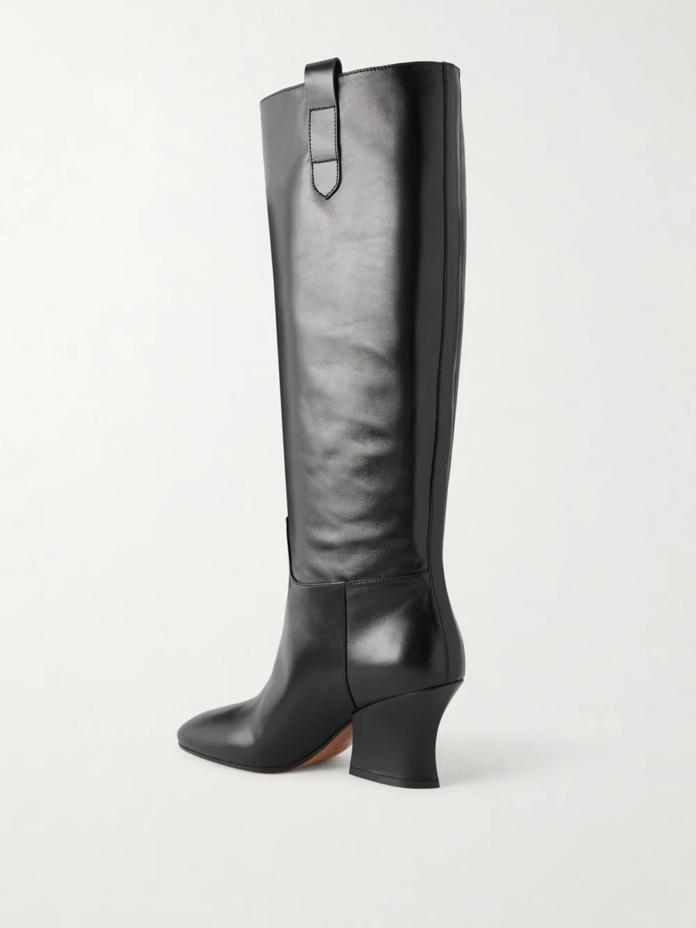 Back view of the Jil Sander Lune Leather Knee Boots