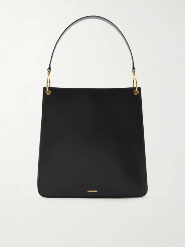 Jil Sander Otto Medium Leather Shoulder Bag